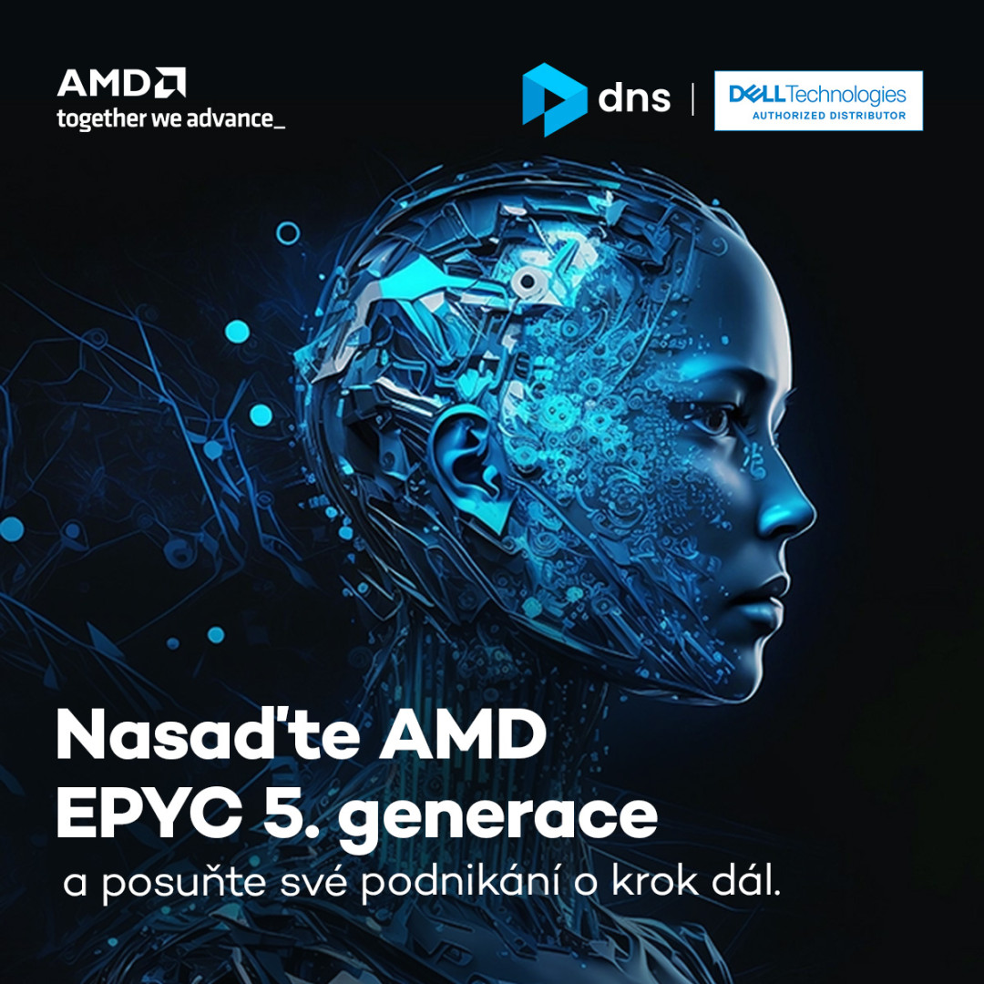 PowerEdge servery nové generace poháněné procesory AMD EPYC™ 5. generace